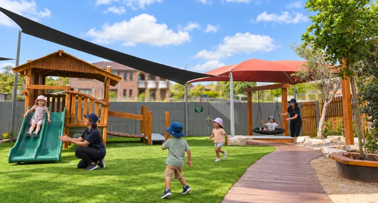 Fully renovated playground at Little Big People